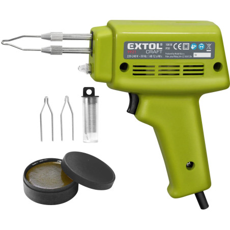 EXTOL CRAFT pistole pájecí transformátorová, 100W, 9921