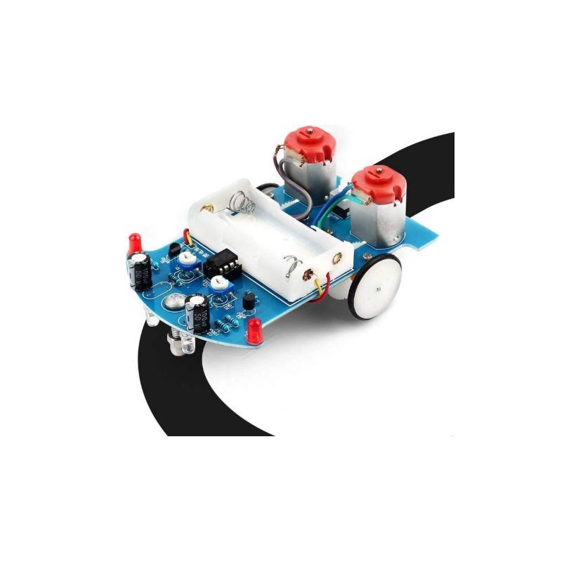 DIY robot sledující čáru – edukační stavebnice