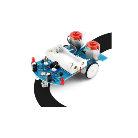 DIY robot sledující čáru – edukační stavebnice